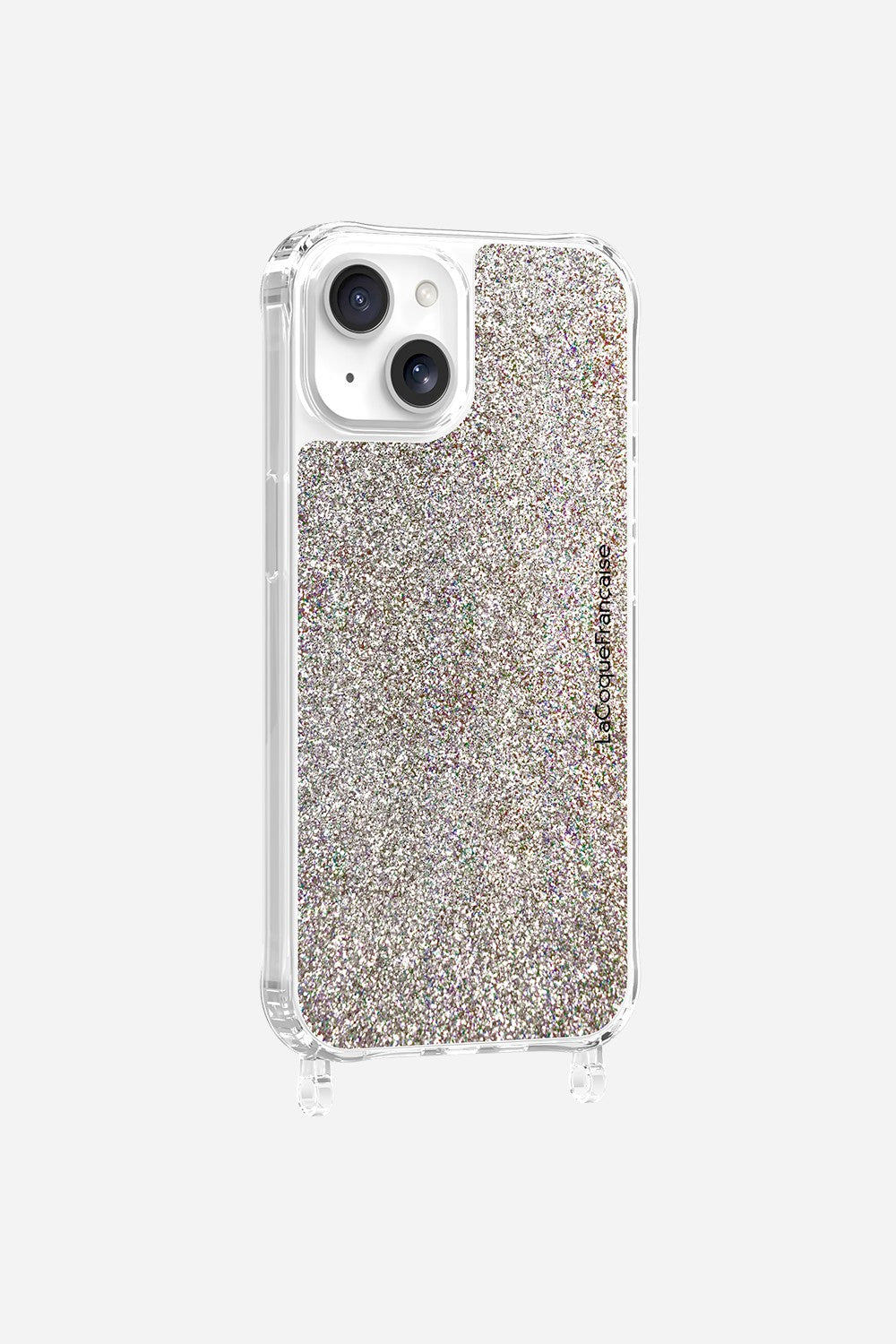 Coque Anneaux Paillettes Multicolore