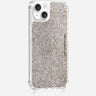 Coque Anneaux Paillettes Multicolore