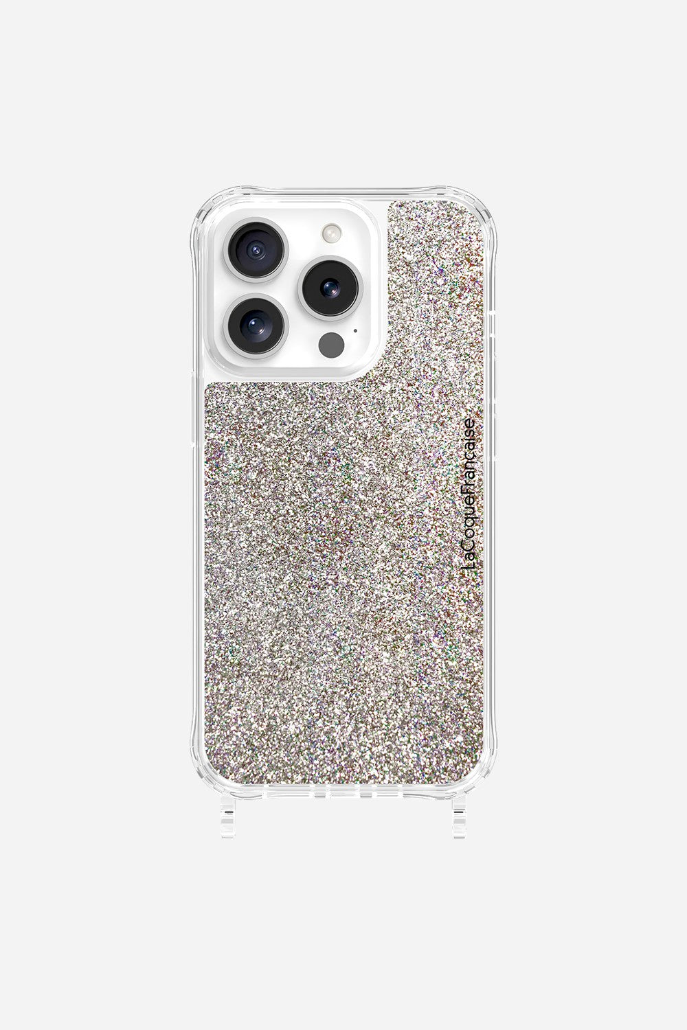 Coque Anneaux Paillettes Multicolore