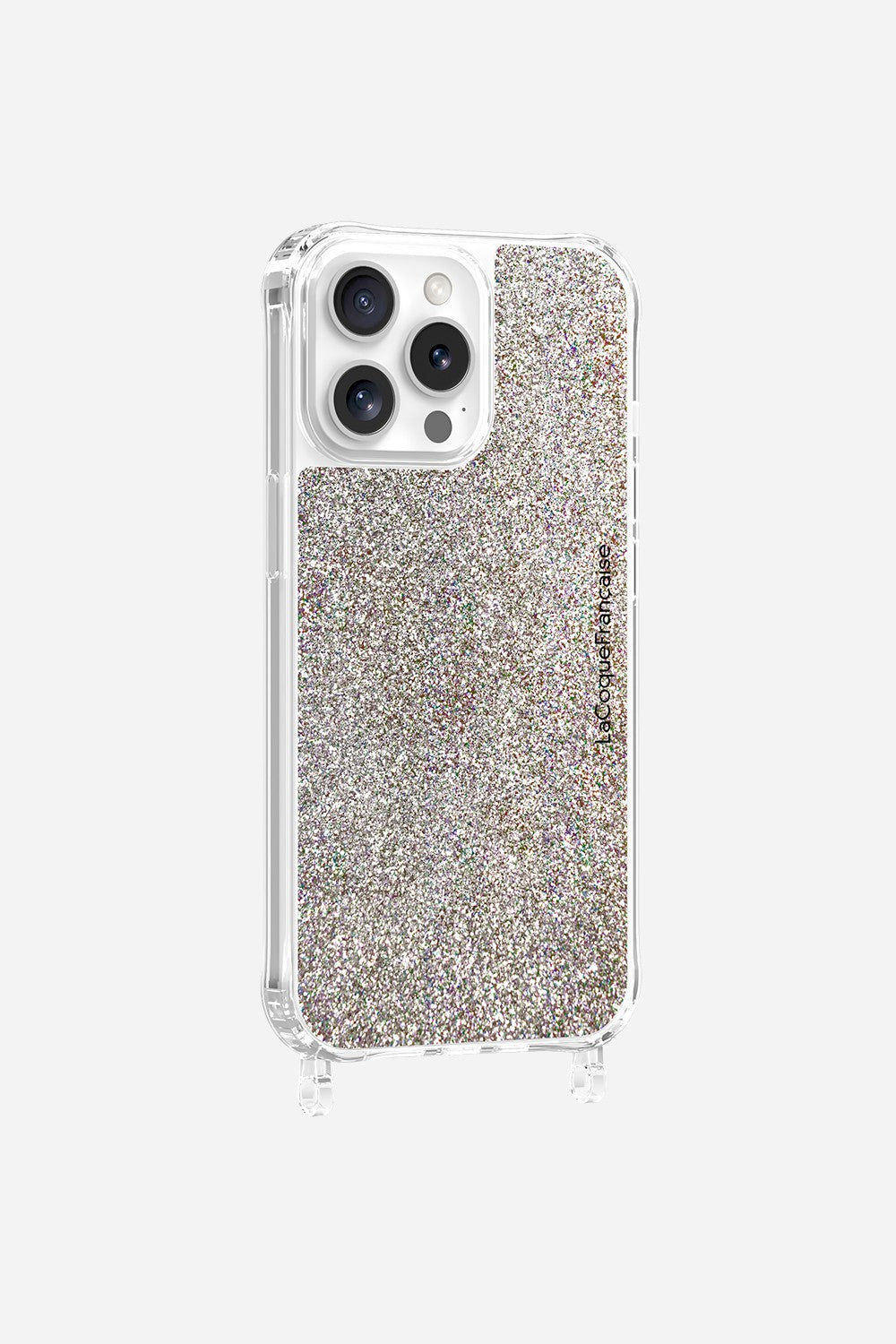 Coque Anneaux Paillettes Multicolore