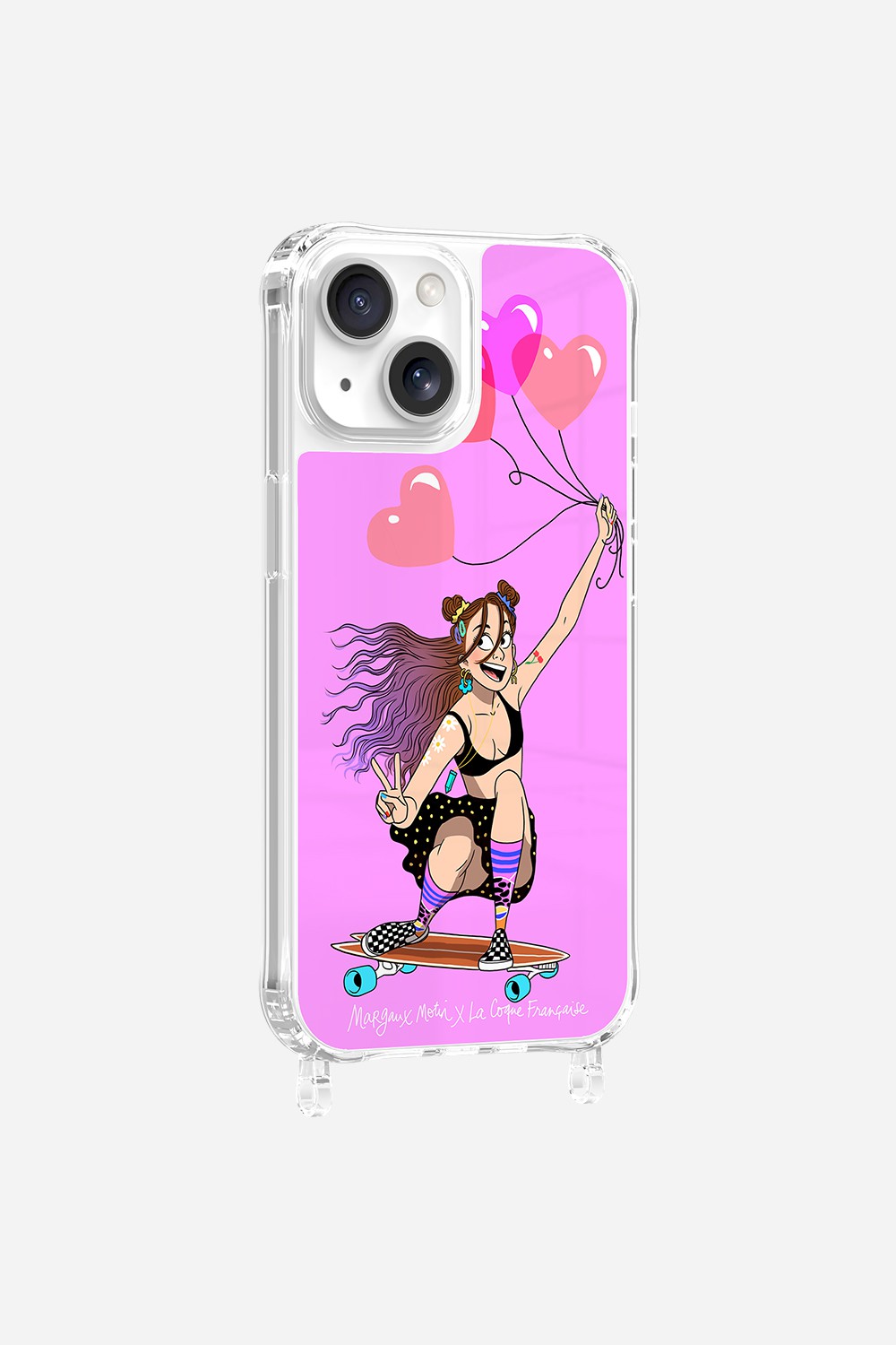 LCF X MARGAUX MOTIN Love Ride Printed Rings Case