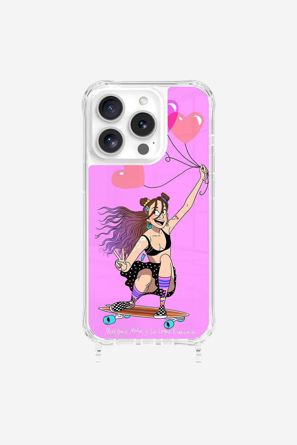 LCF X MARGAUX MOTIN Love Ride Printed Rings Case