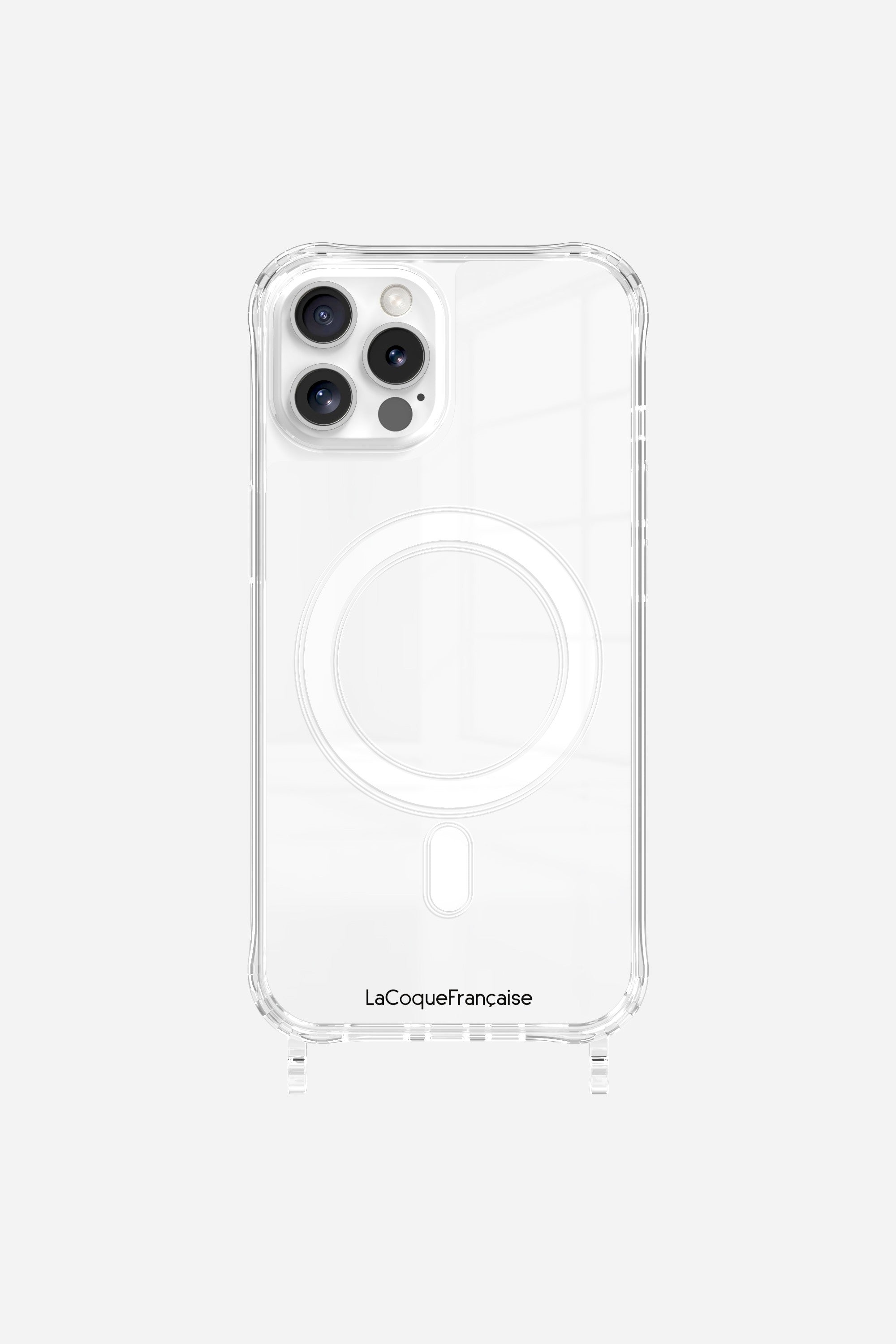 Coque Anneaux Magsafe Transparente