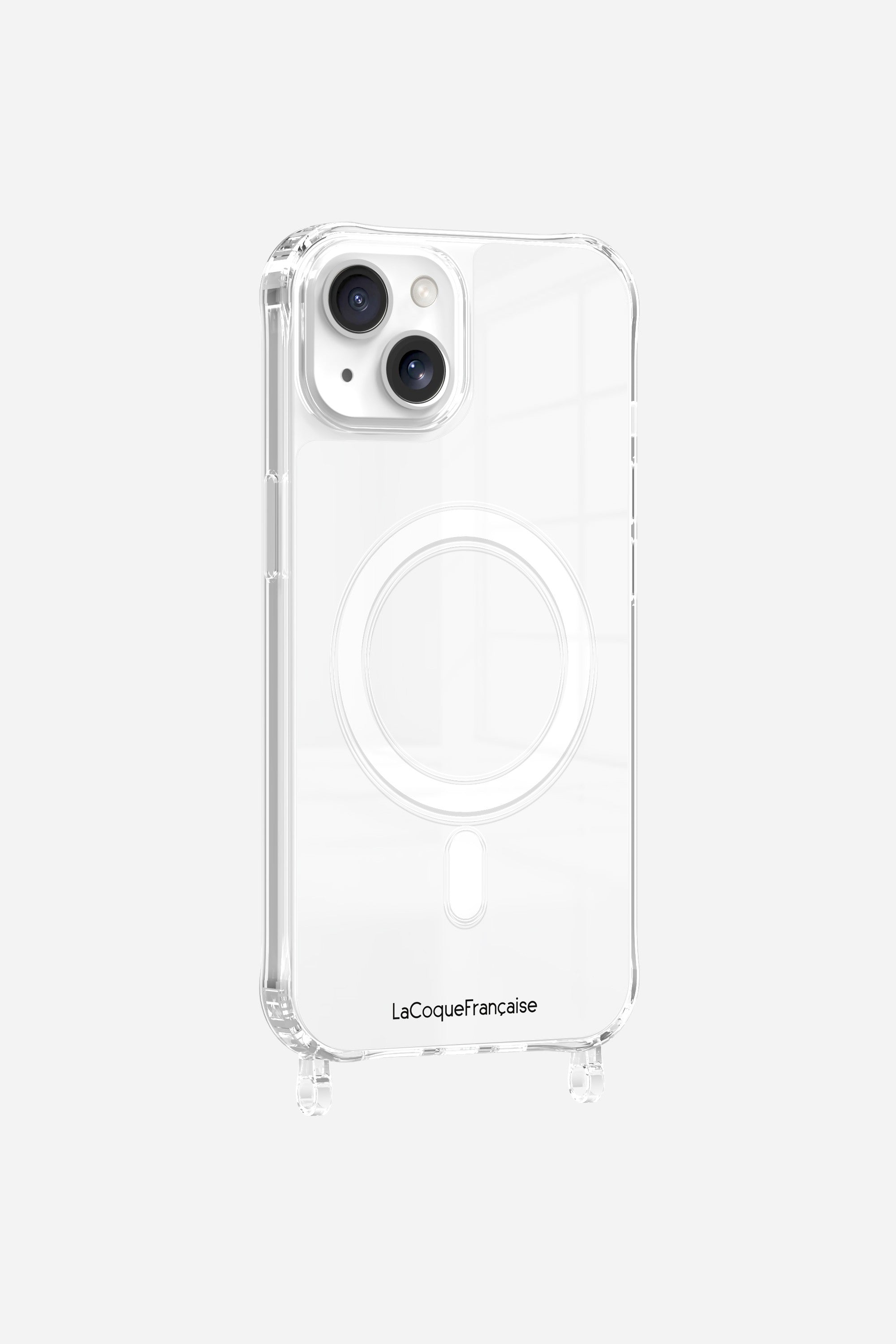 Coque Anneaux Magsafe Transparente