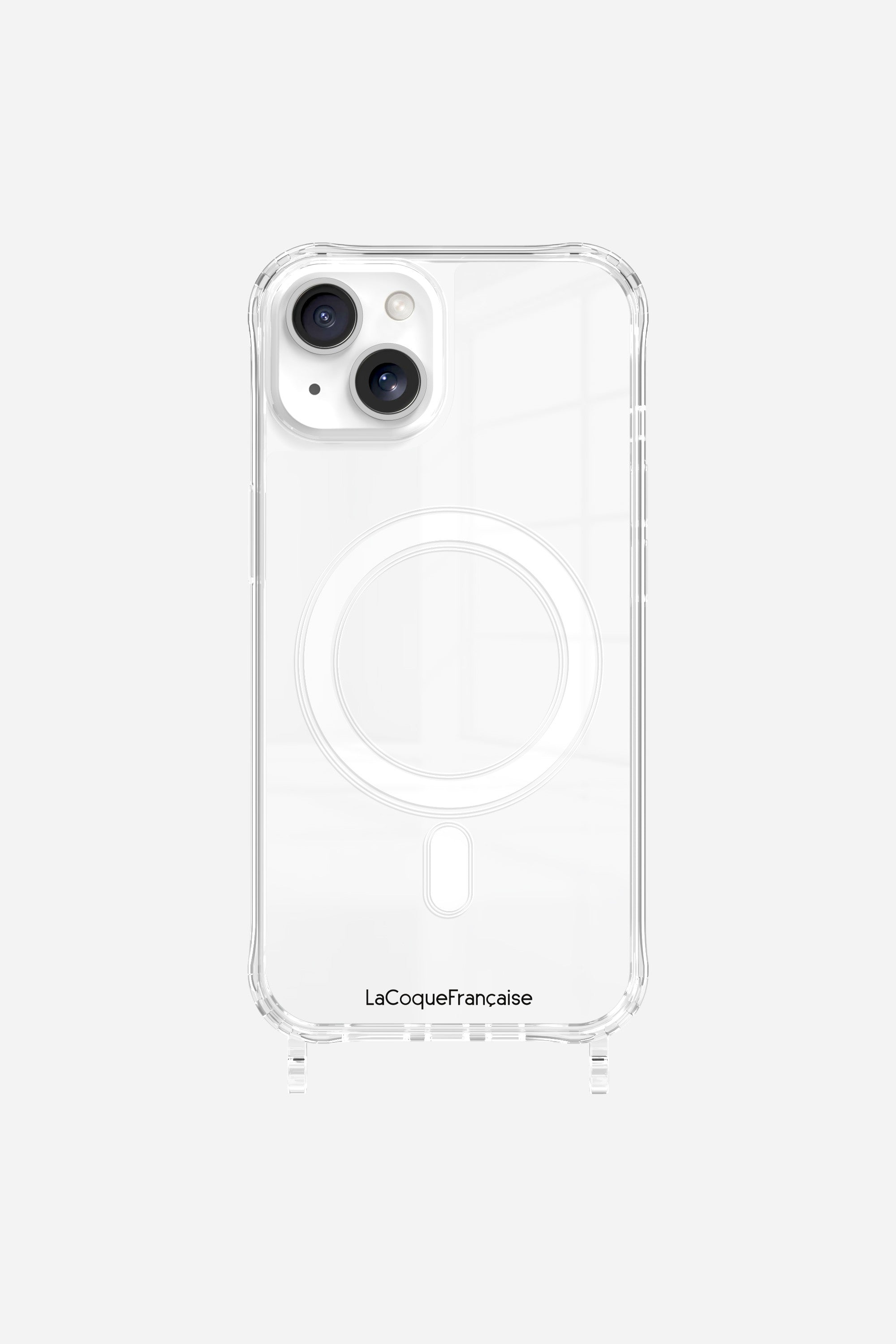 Coque Anneaux Magsafe Transparente