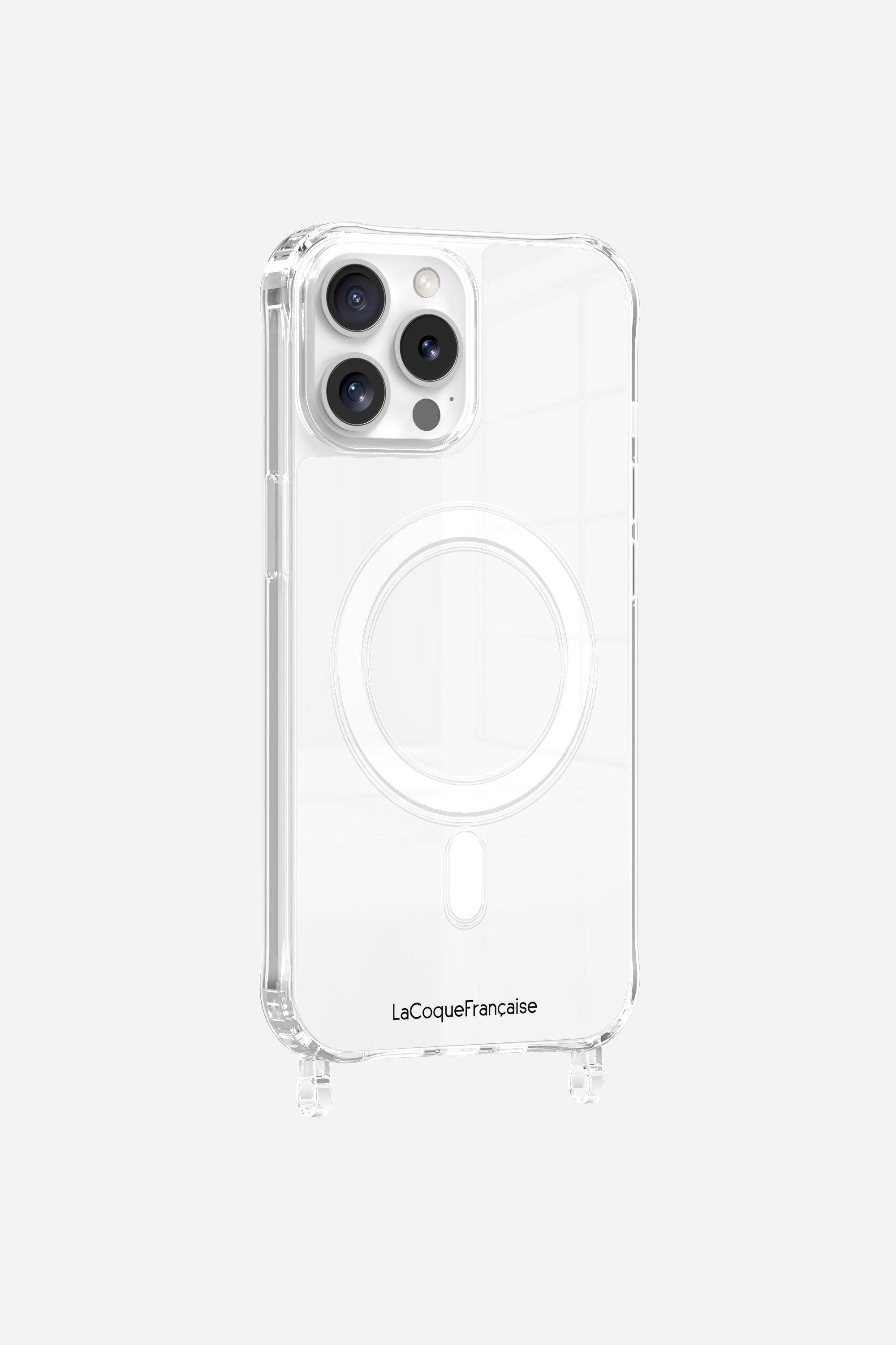 Coque Anneaux Magsafe Transparent