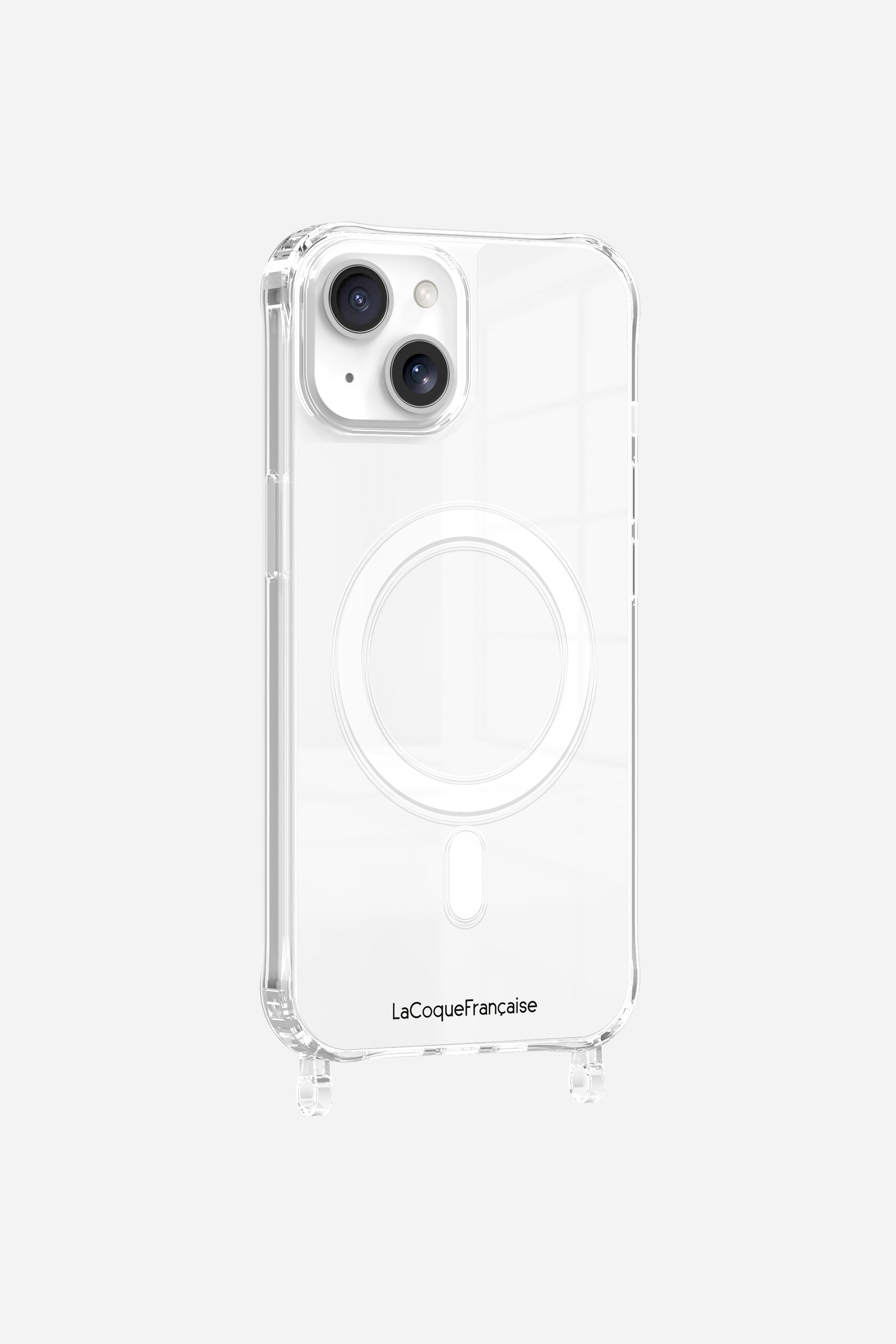 Coque Anneaux Magsafe Transparent