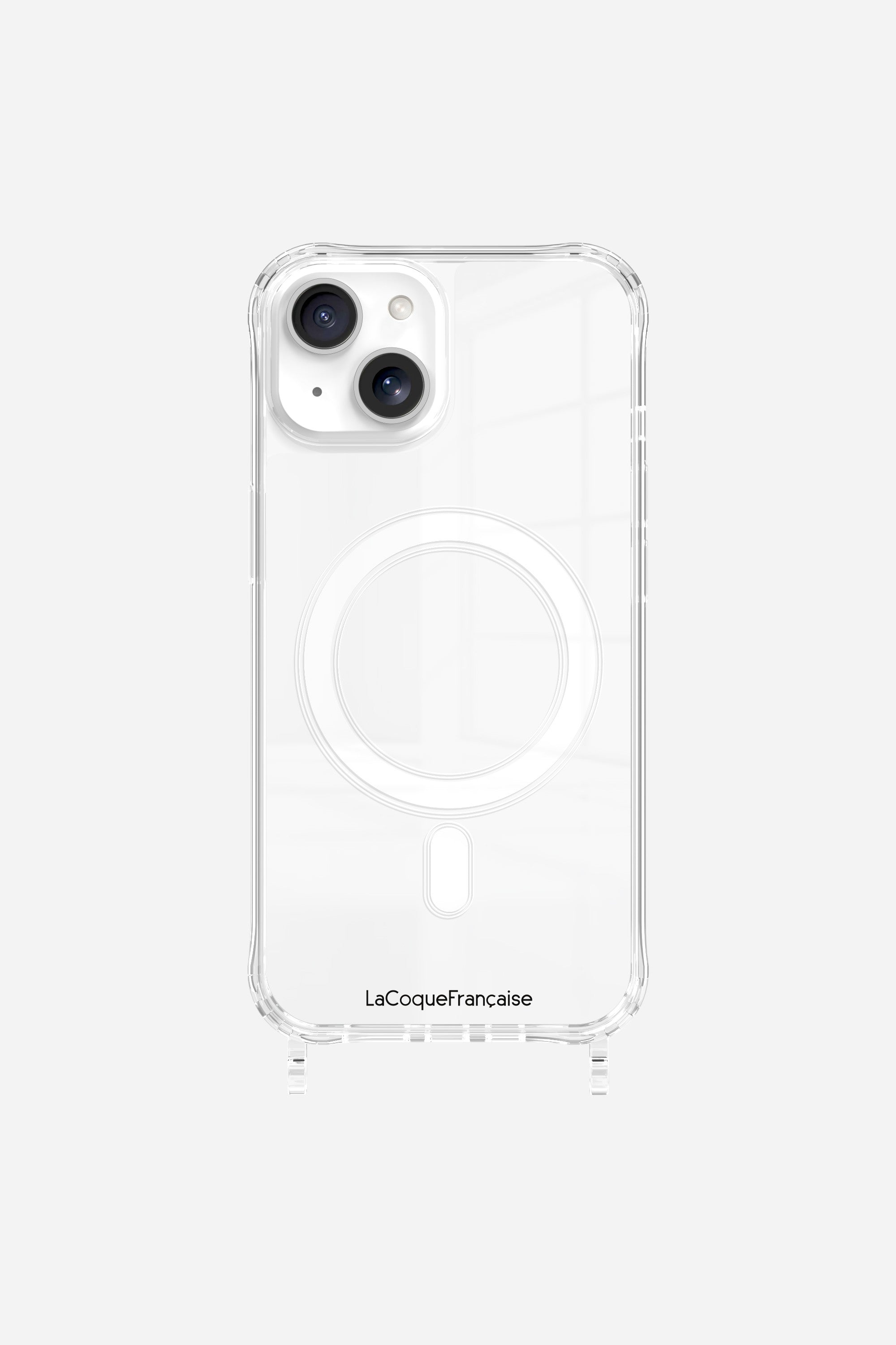 Coque Anneaux Magsafe Transparente