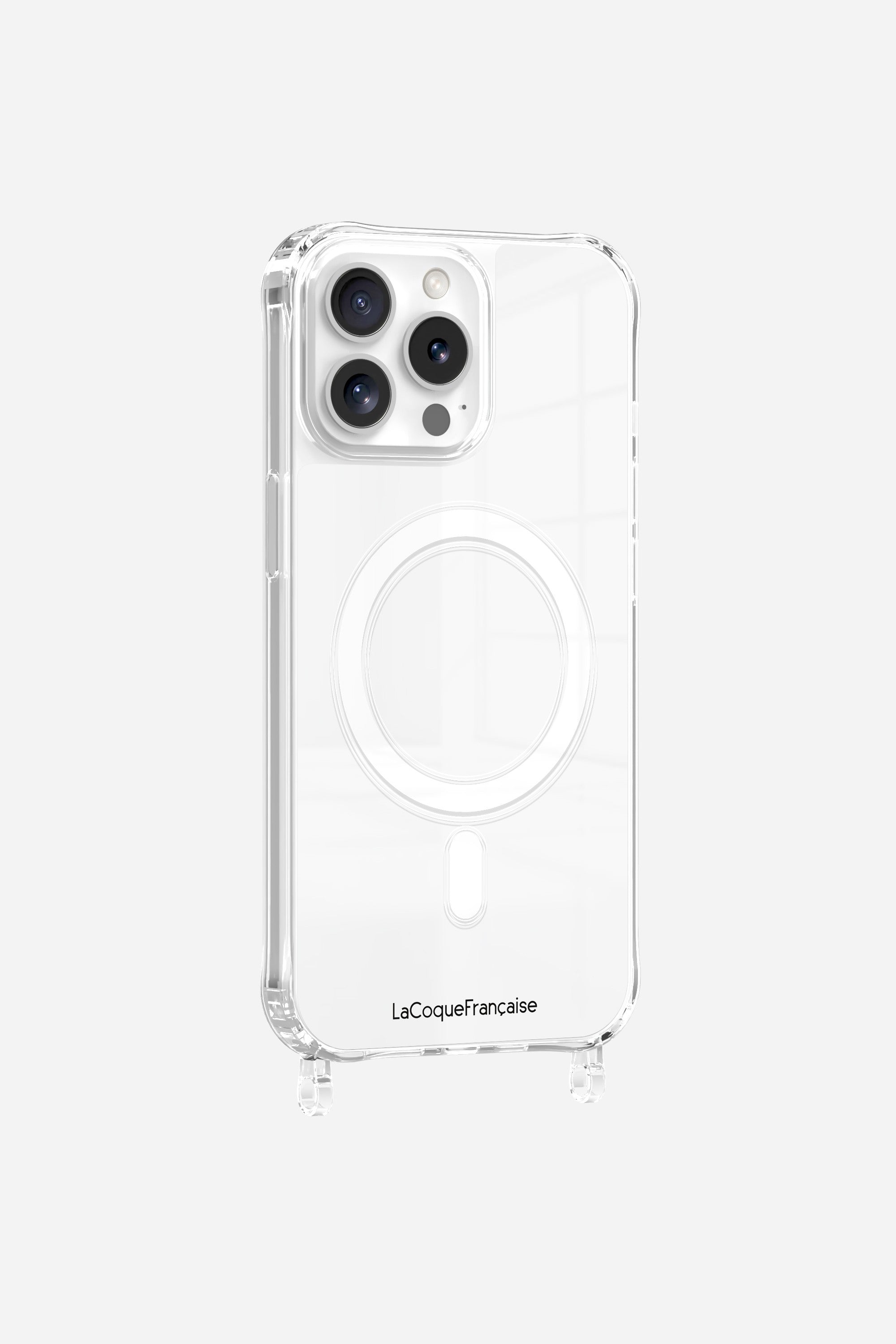 Coque Anneaux Magsafe Transparent