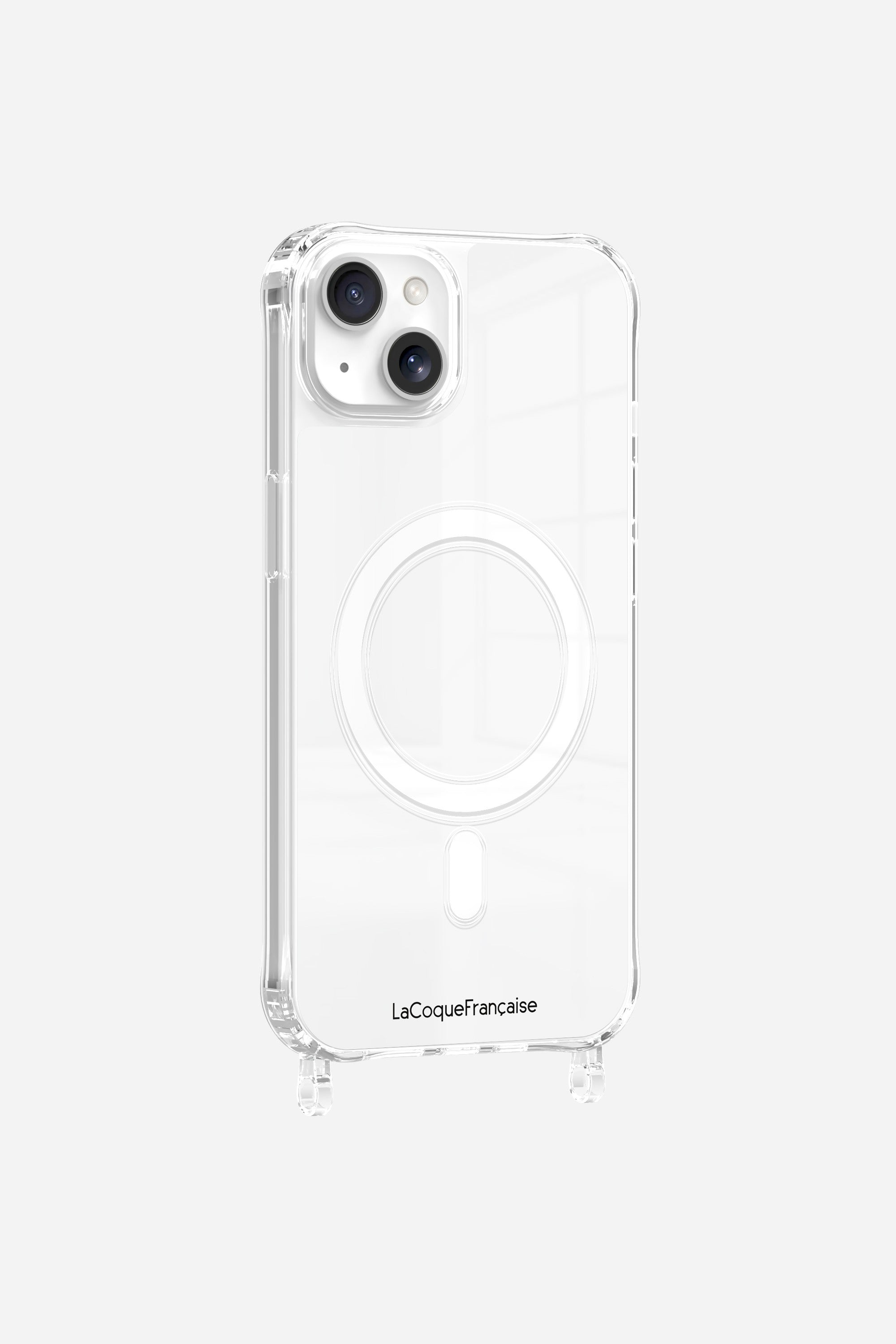 Coque Anneaux Magsafe Transparent