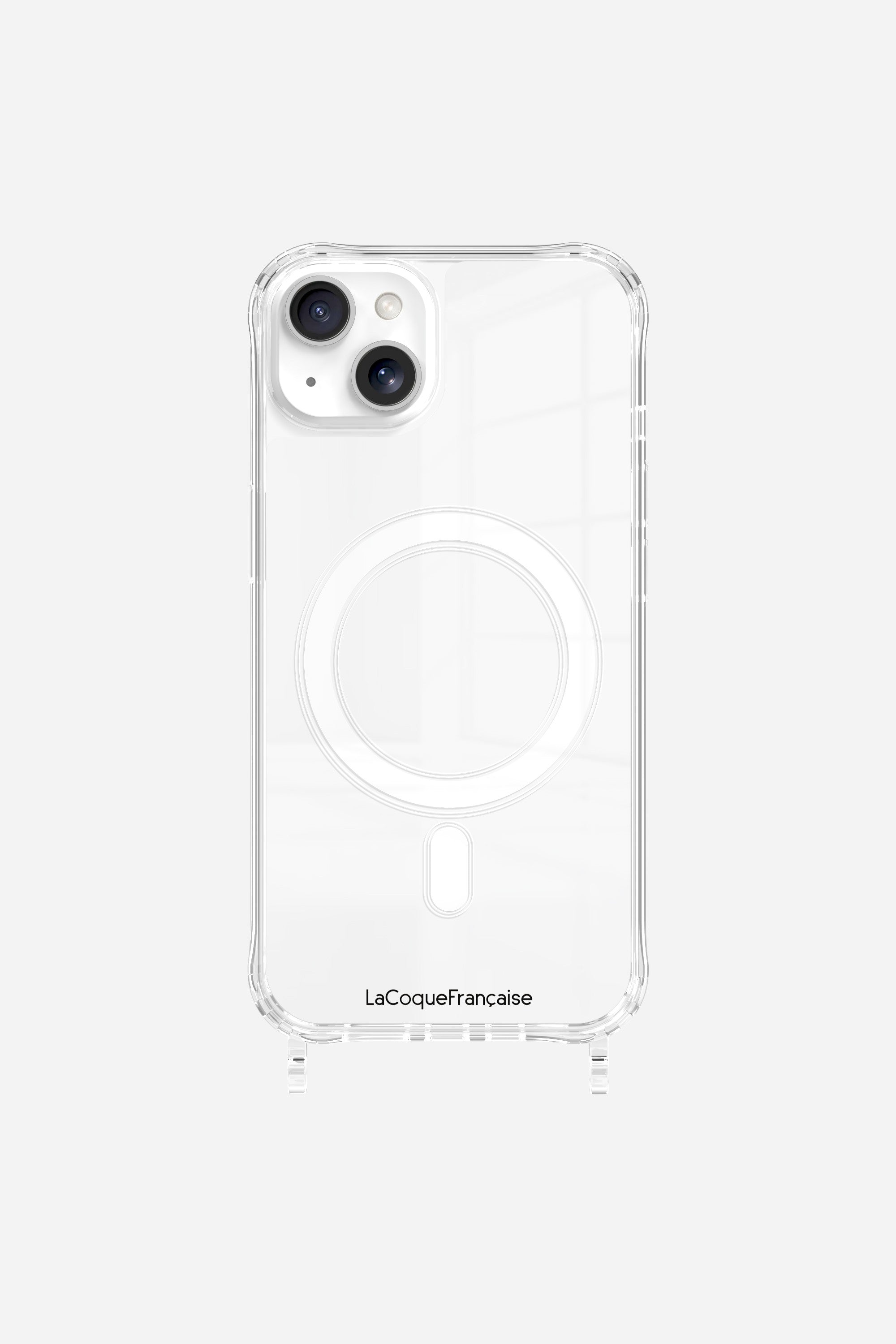 Coque Anneaux Magsafe Transparente