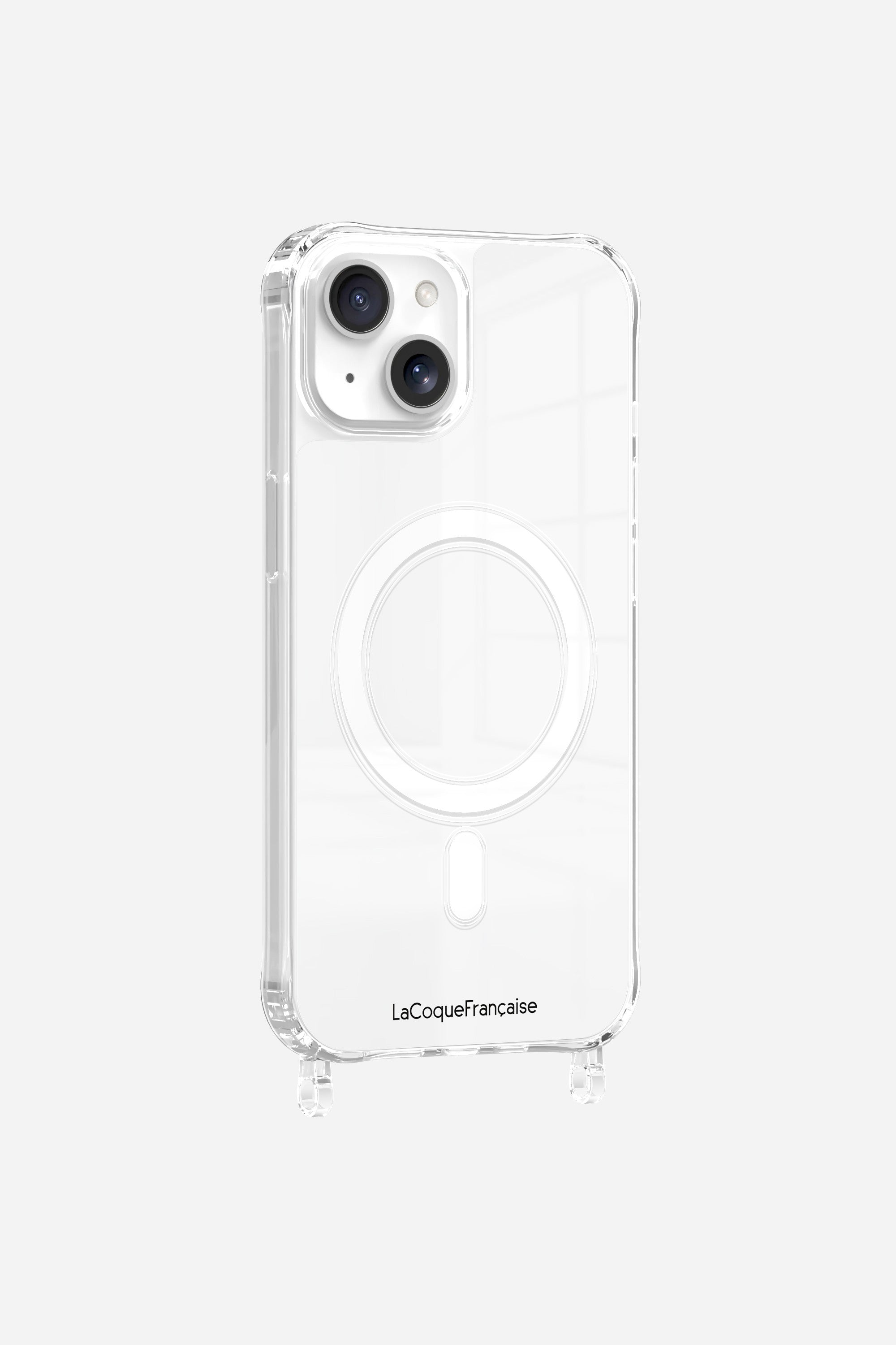 Coque Anneaux Magsafe Transparente