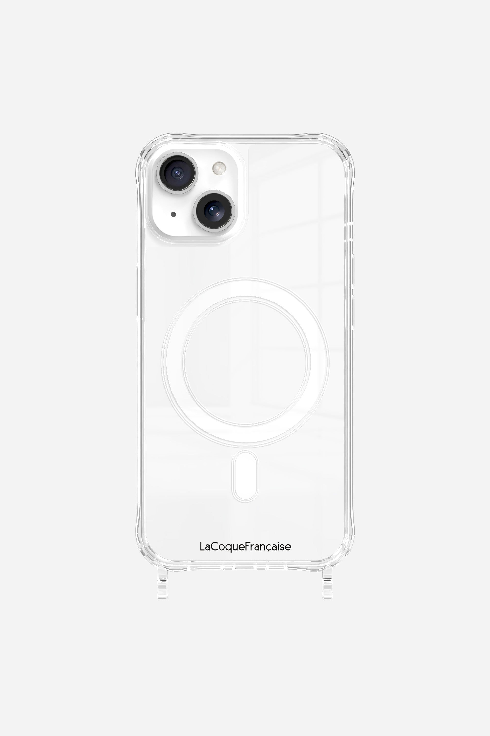 Coque Anneaux Magsafe Transparente