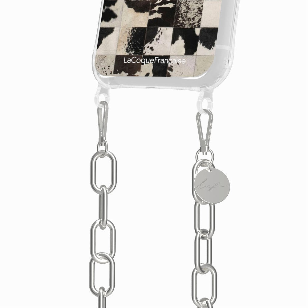 Coque Anneaux Imprimee Mosaique Vache