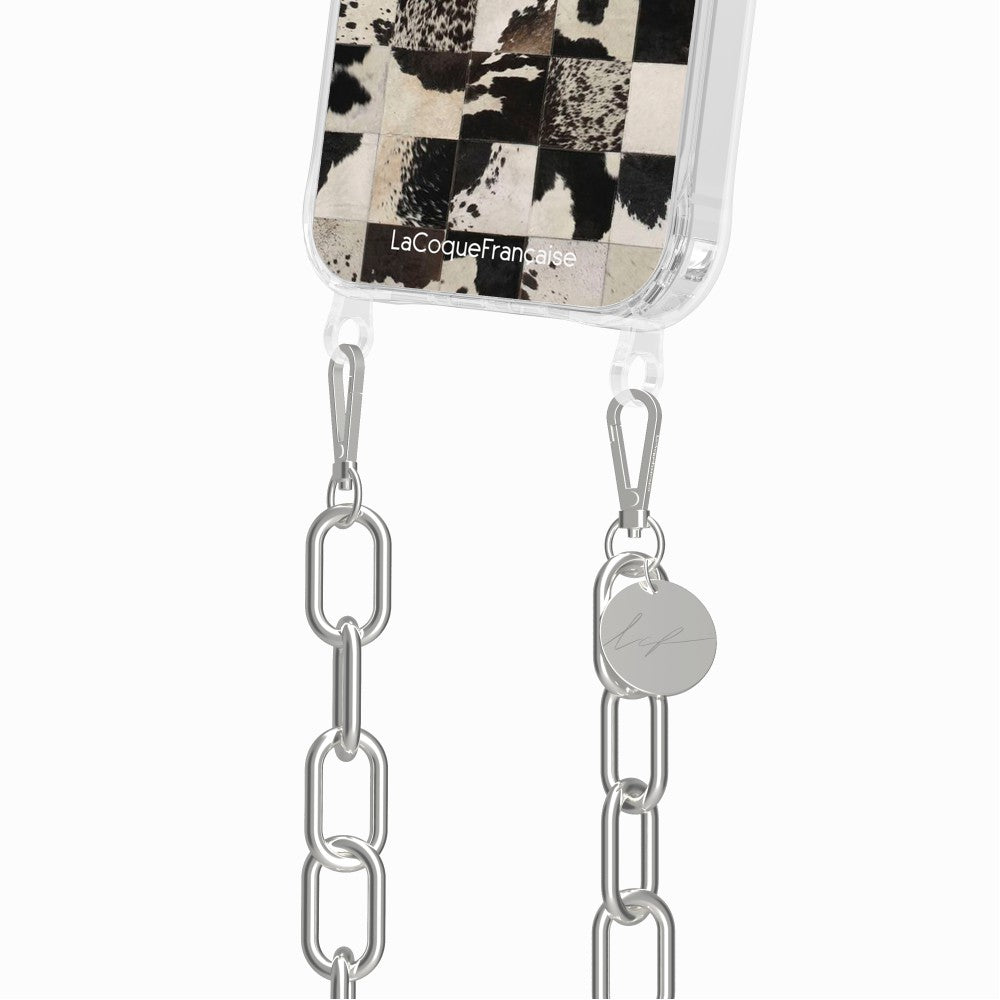 Coque Anneaux Imprimee Mosaique Vache
