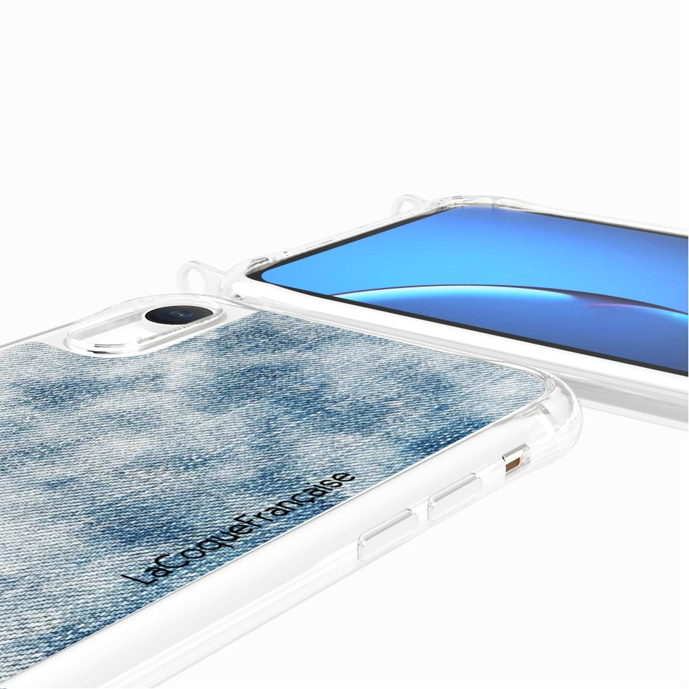 Coque Anneaux Imprimee Jean Bleu