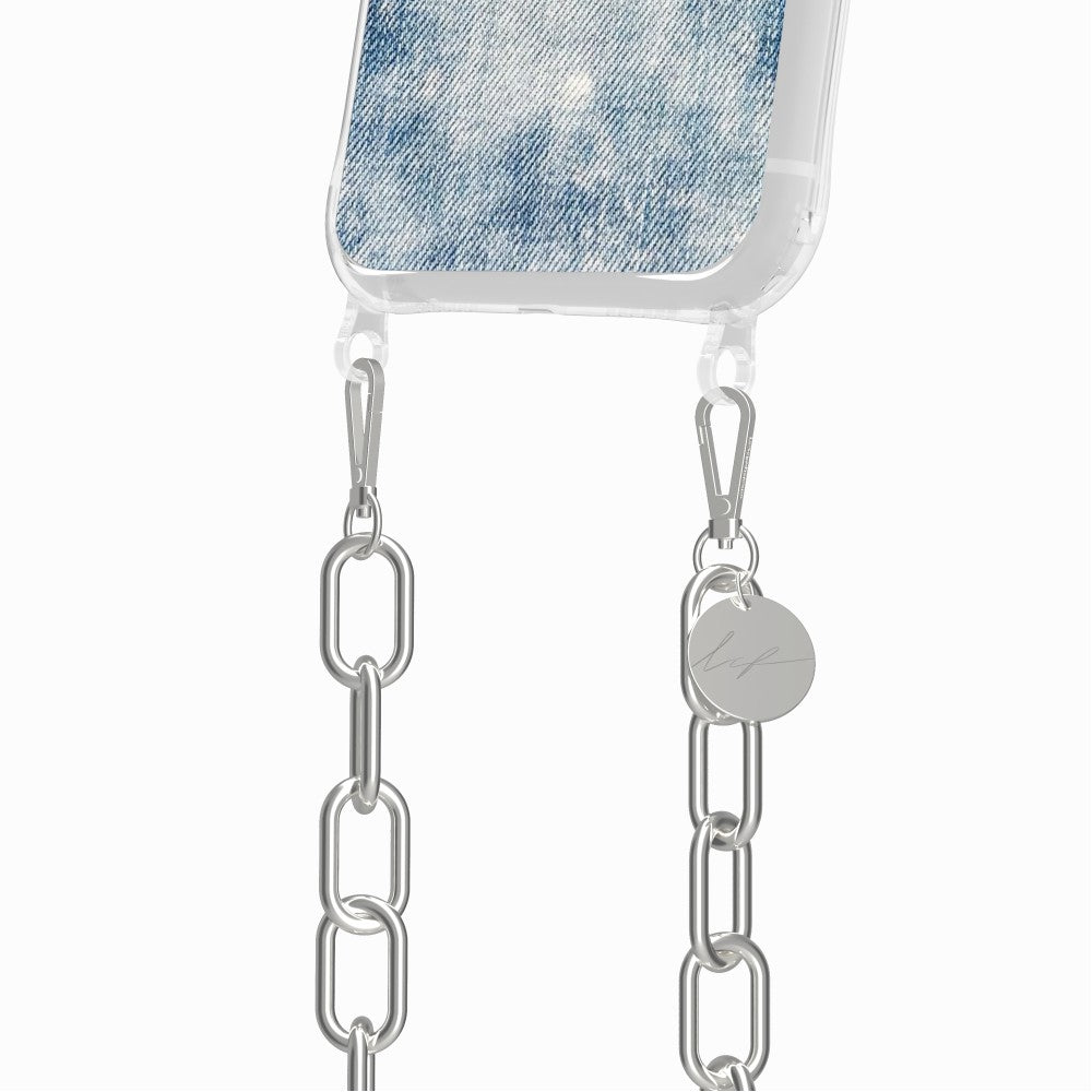 Coque Anneaux Imprimee Jean Bleu