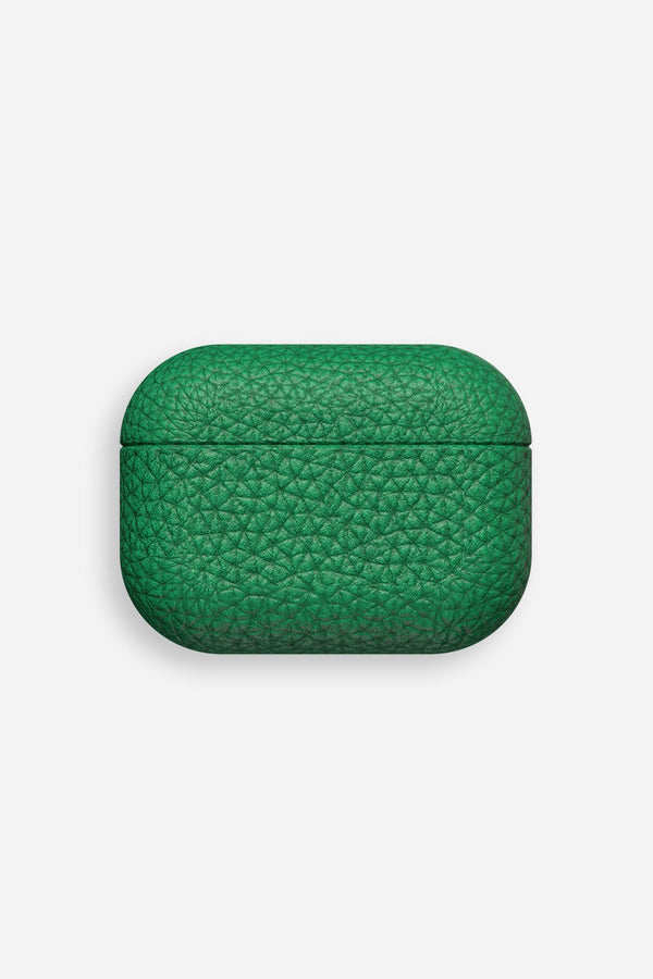 Coque Airpods Pro Cuir Vert