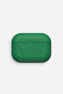 Coque Airpods Pro Cuir Vert