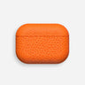 Coque Airpods Pro Cuir Orange