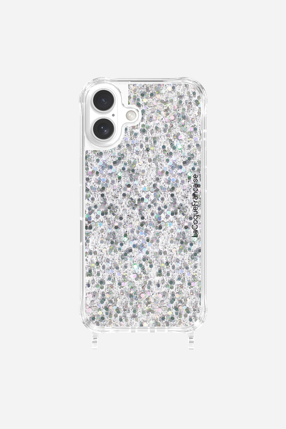 Coque Anneaux Paillettes Holographique - 46