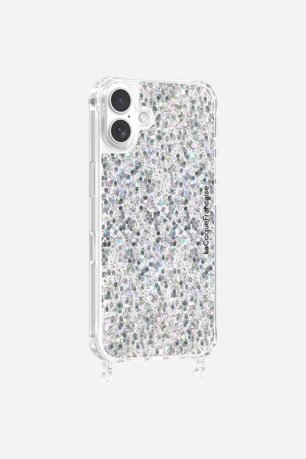 Coque Anneaux Paillettes Holographique - 4