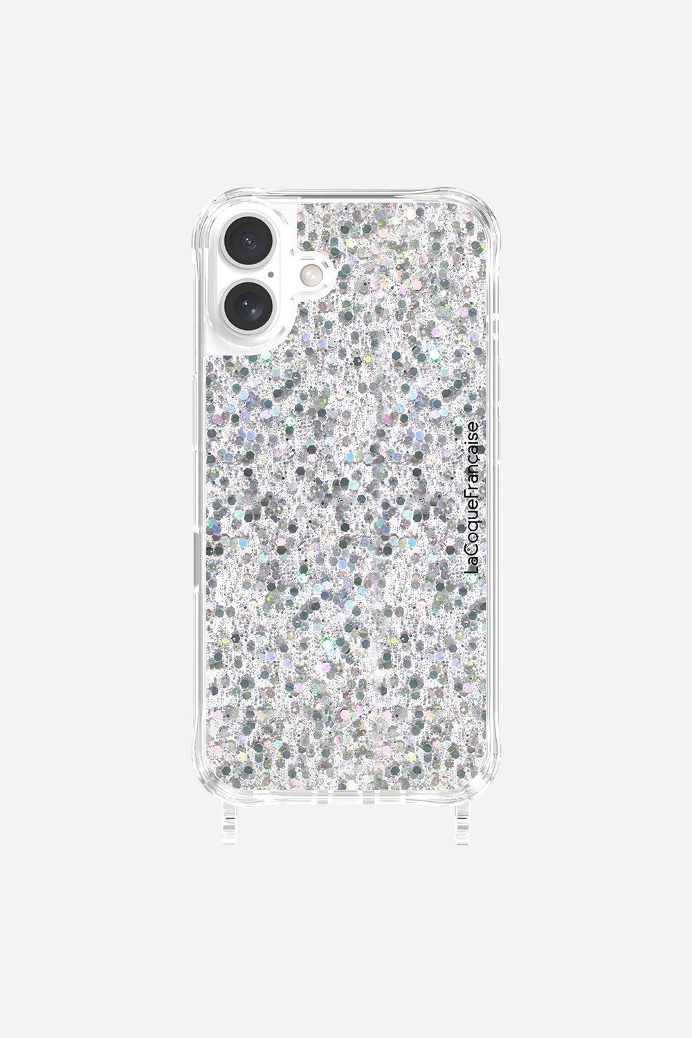 Coque Anneaux Paillettes Holographique