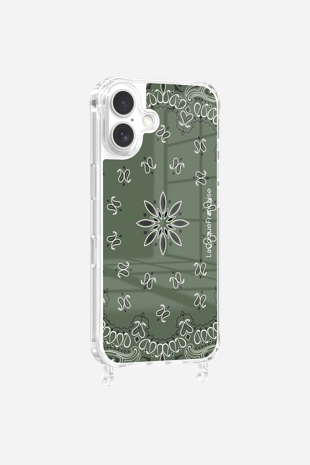 Bandana Printed Rings Case Khaki