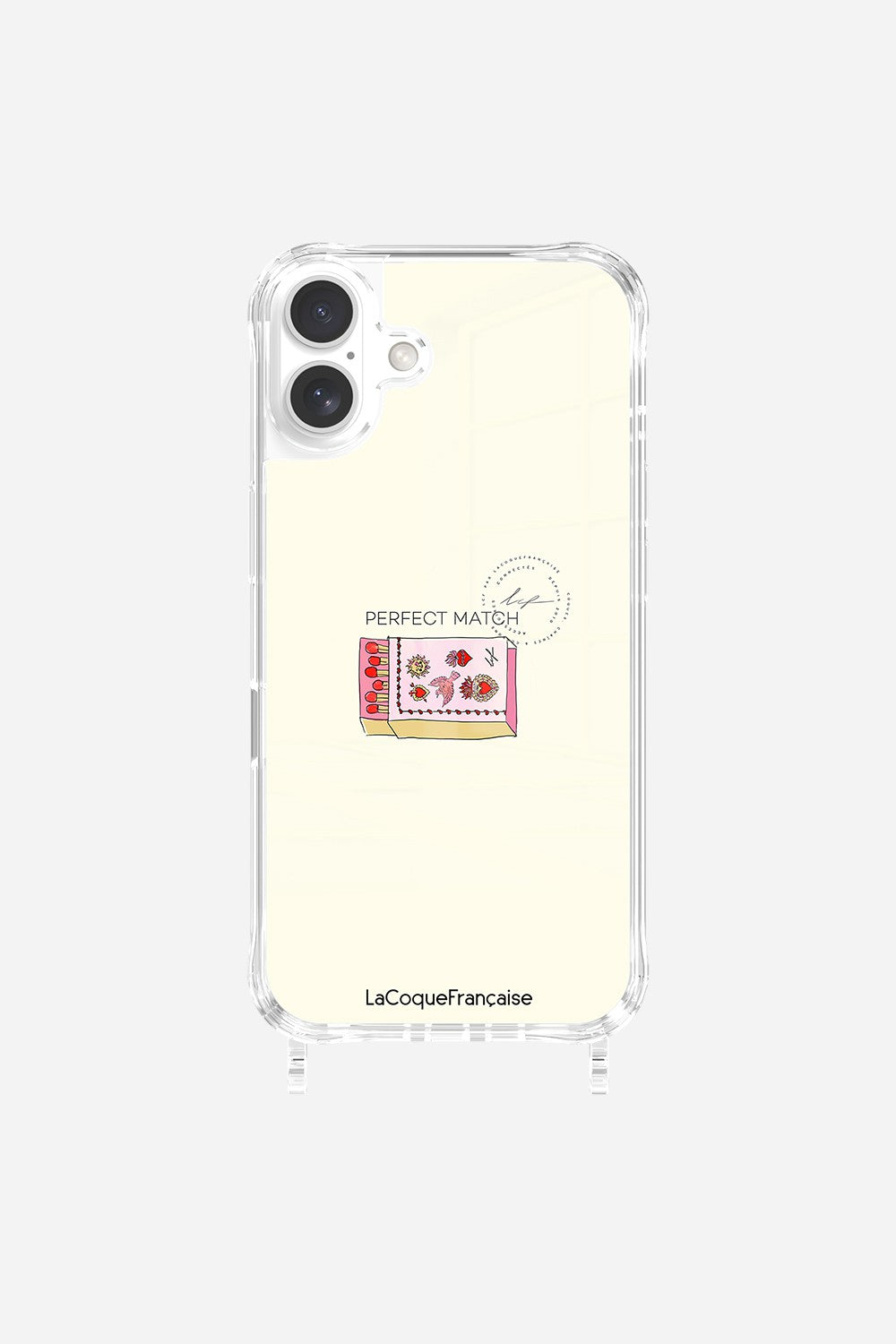 Coque Anneaux Imprimee Boite D'allumettes - 16