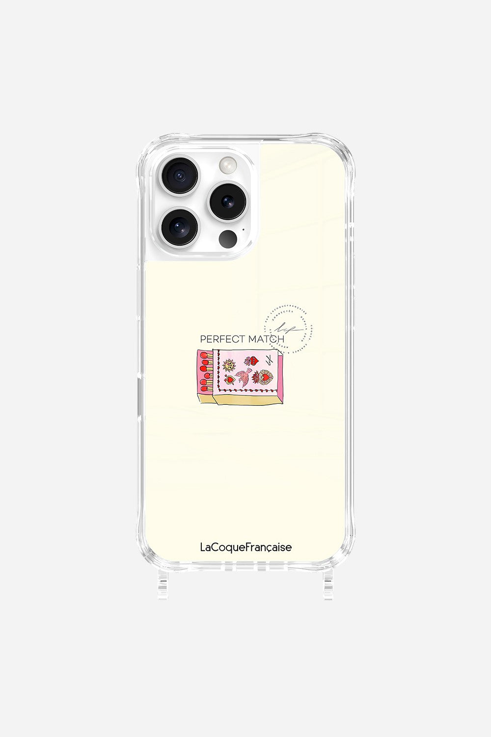 Coque Anneaux Imprimee Boite D'allumettes - 12