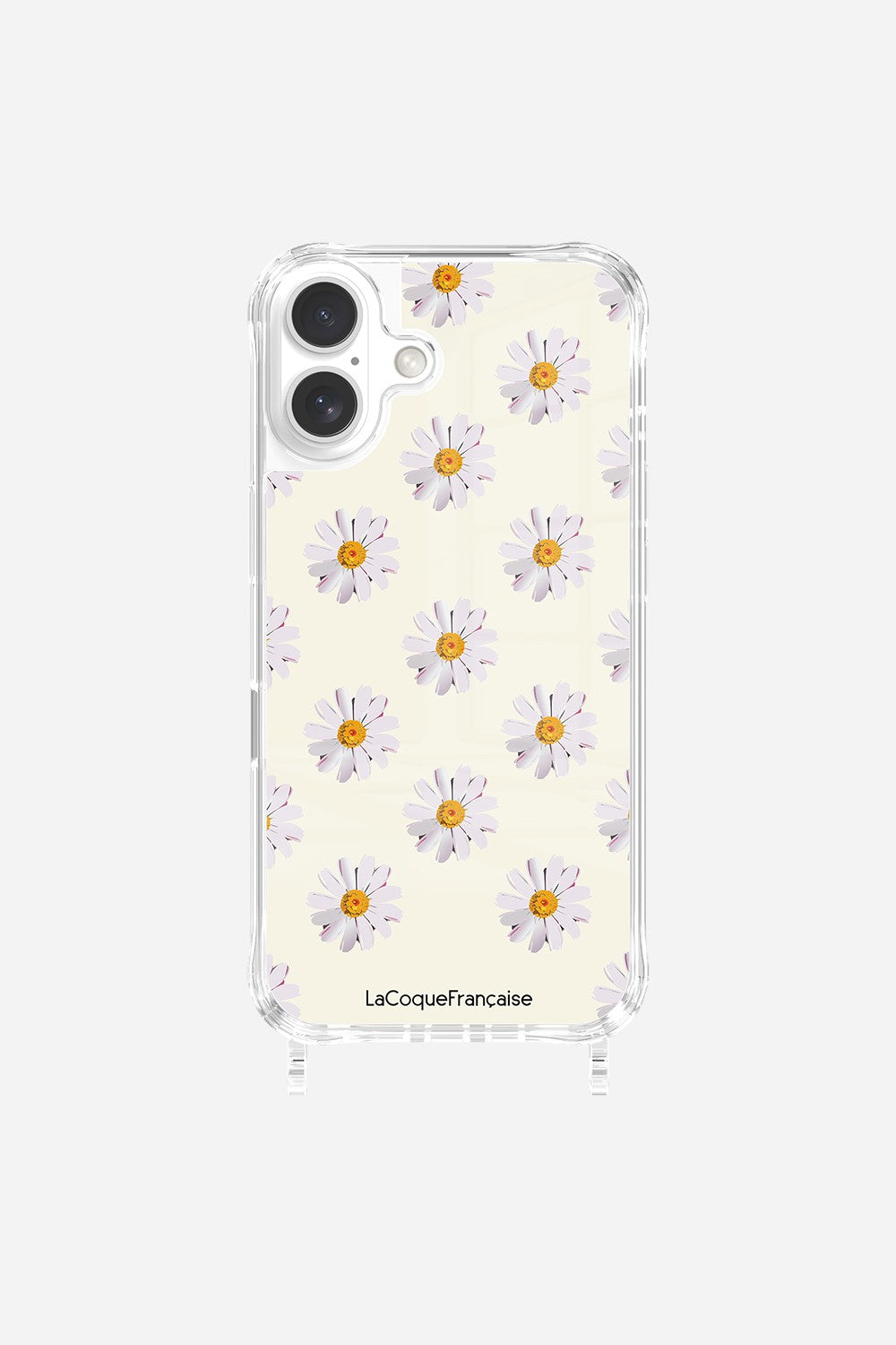 Coque Anneaux Imprimee Marguerites
