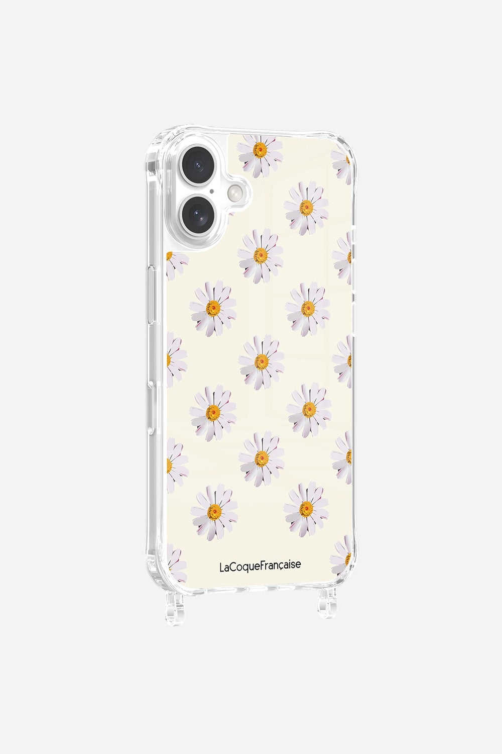 Coque Anneaux Imprimee Marguerites