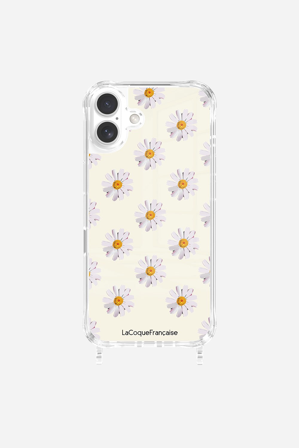 Coque Anneaux Imprimee Marguerites