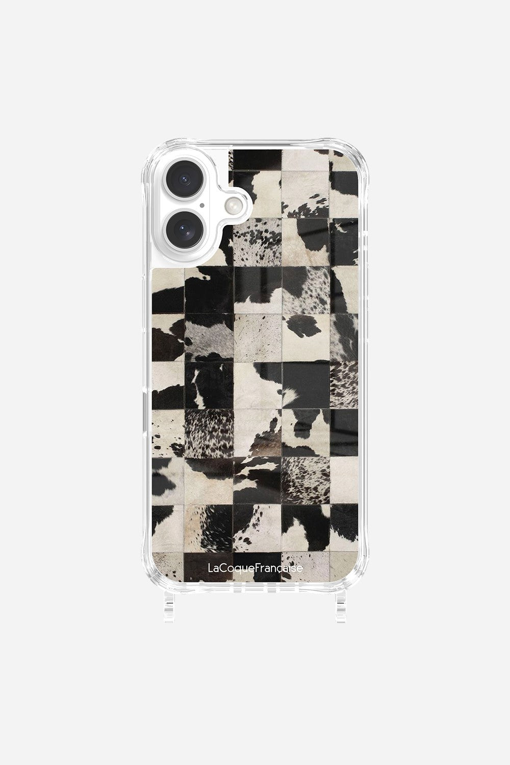 Coque Anneaux Imprimee Mosaique Vache
