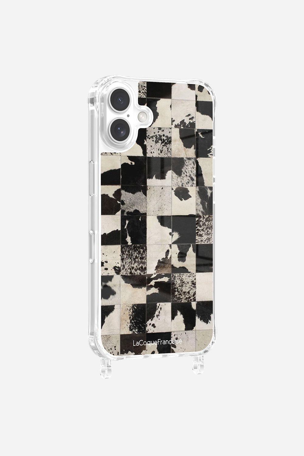 Cow Mosaic Printed Rings Case