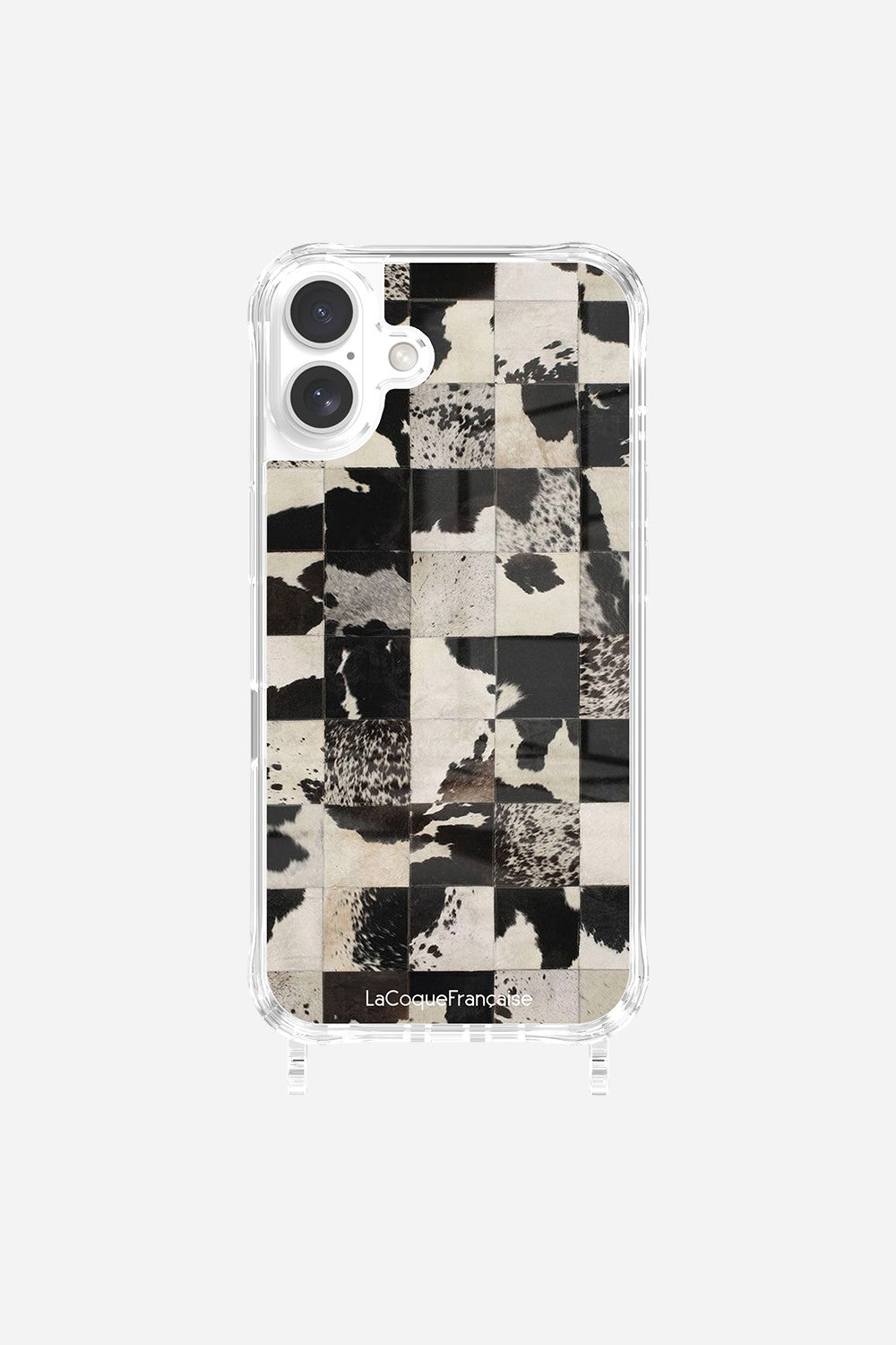 Coque Anneaux Imprimee Mosaique Vache