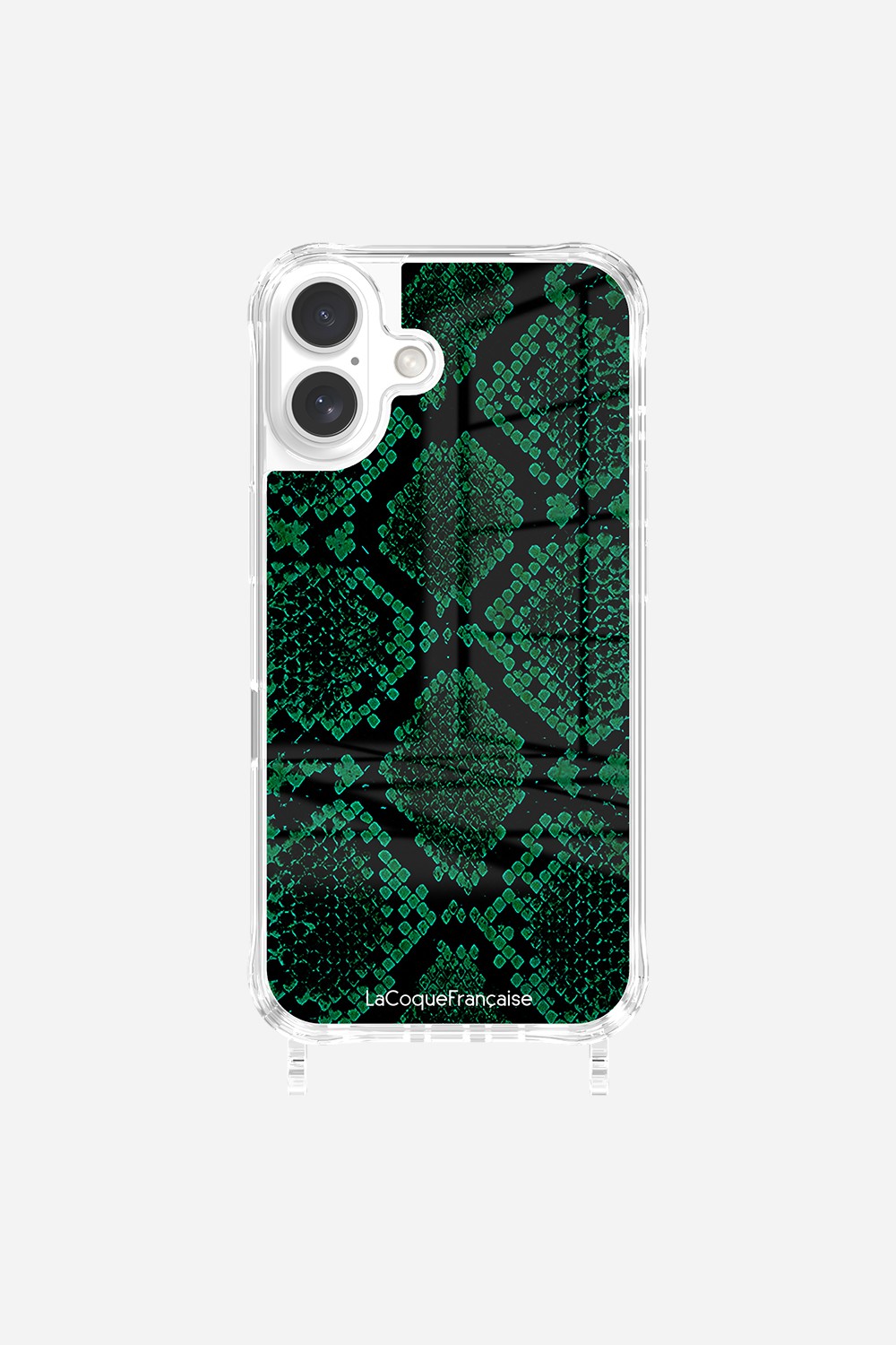 Coque Anneaux Imprimee Python Vert