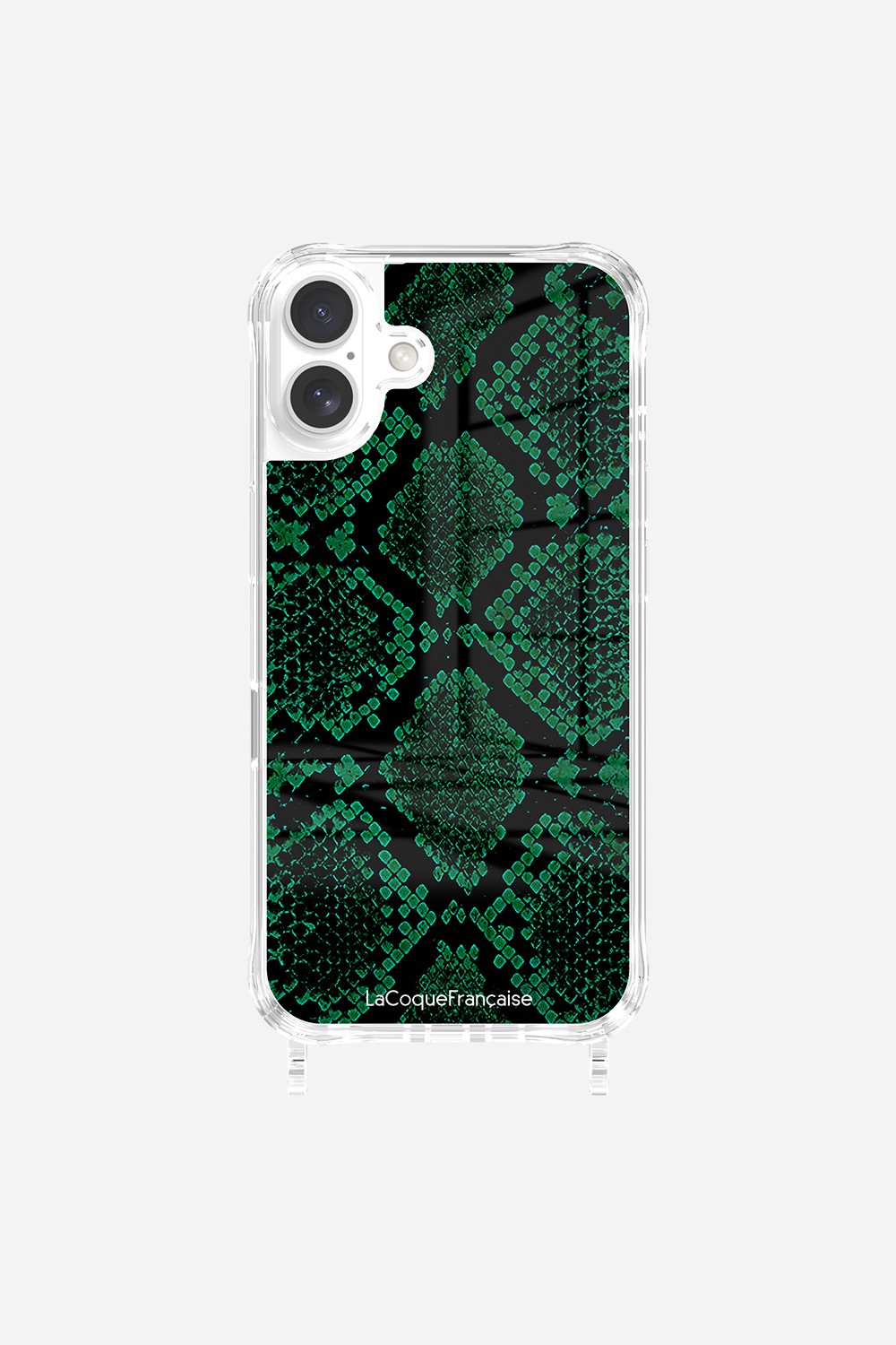 Coque Anneaux Imprimee Python Vert
