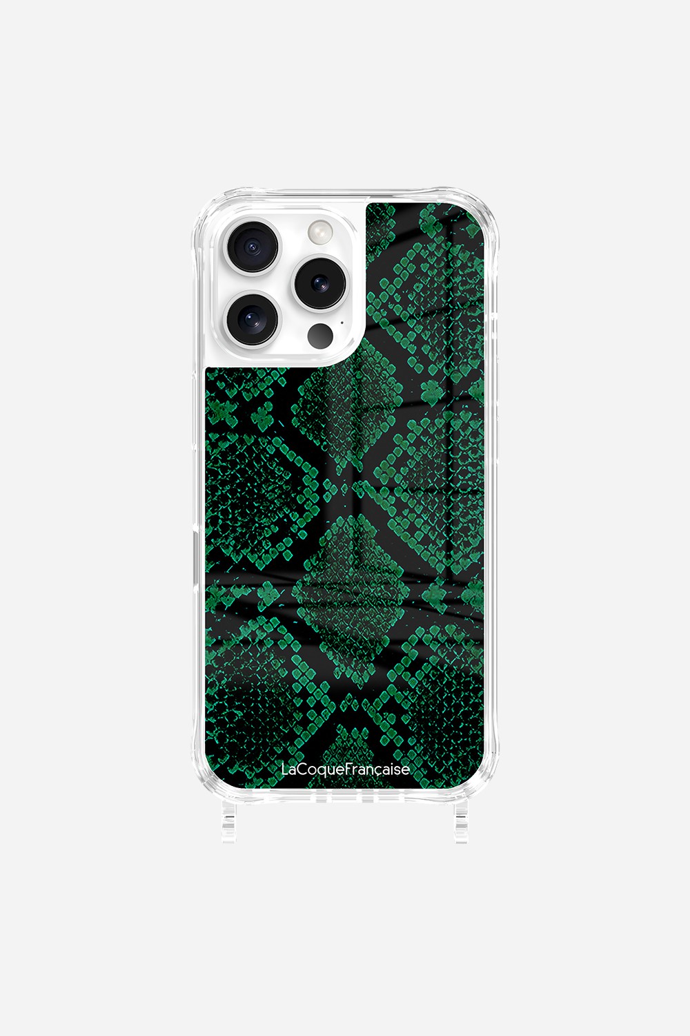 Coque Anneaux Imprimee Python Vert - 20