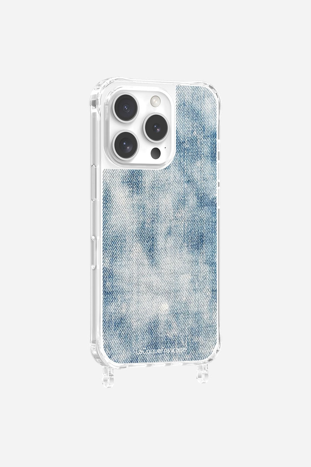 Coque Anneaux Imprimee Jean Bleu - 3