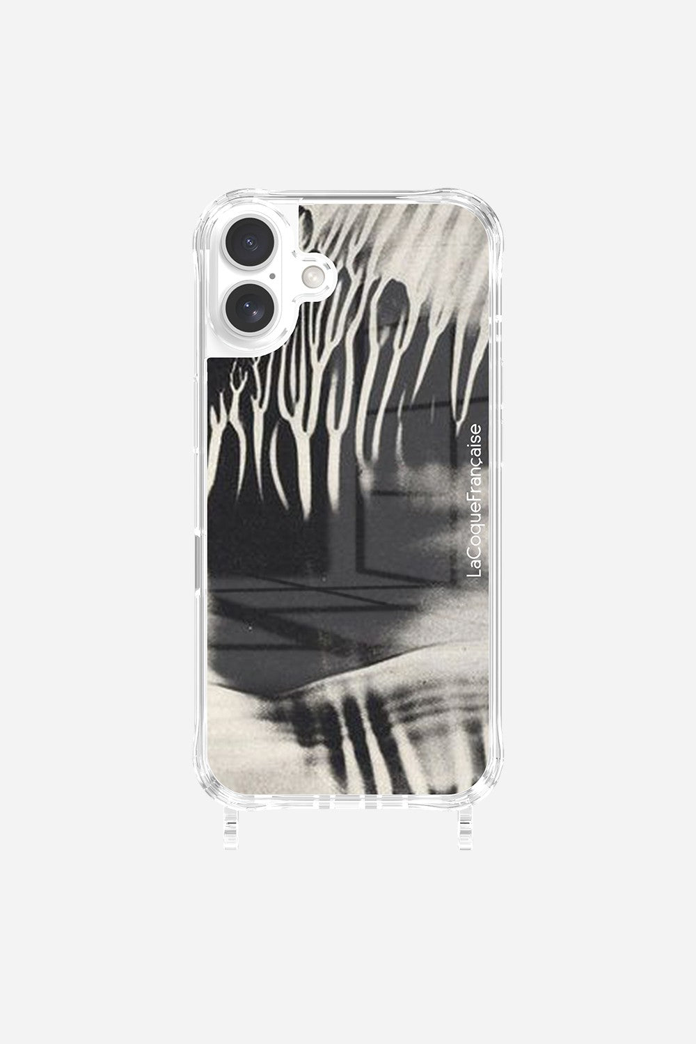 Coque Anneaux Imprimee Black Abstract - 70