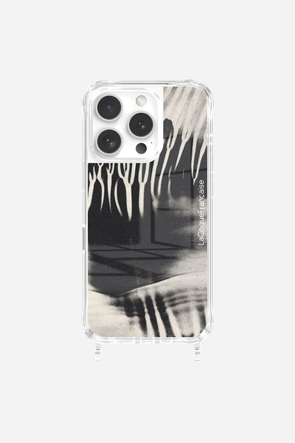 Coque Anneaux Imprimee Black Abstract