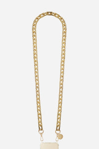 Chaine Longue Emmy Dore 120 cm