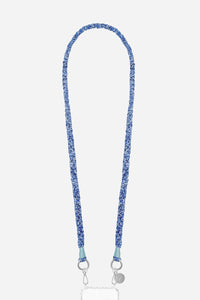Della blue braided cord