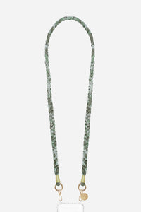 Della khaki braided cord