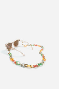 Bijoux Chaine De Lunette Cassy Multicolore 72 cm