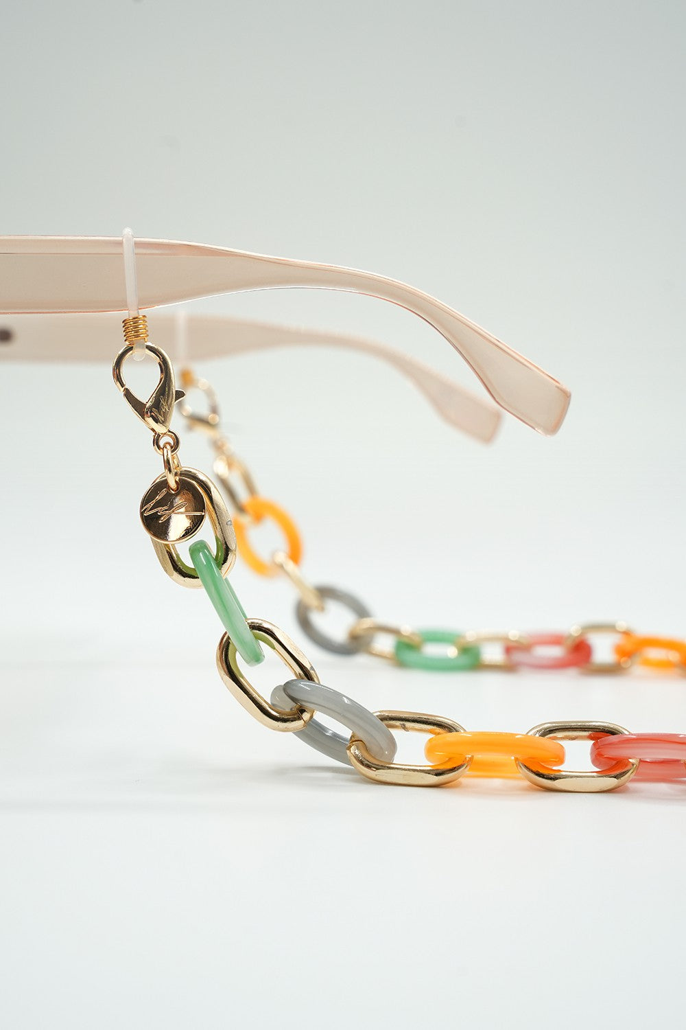 Cassy Multicolor Eyeglass Chain Jewelry 72 cm