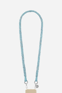 Della braided cord denim blue