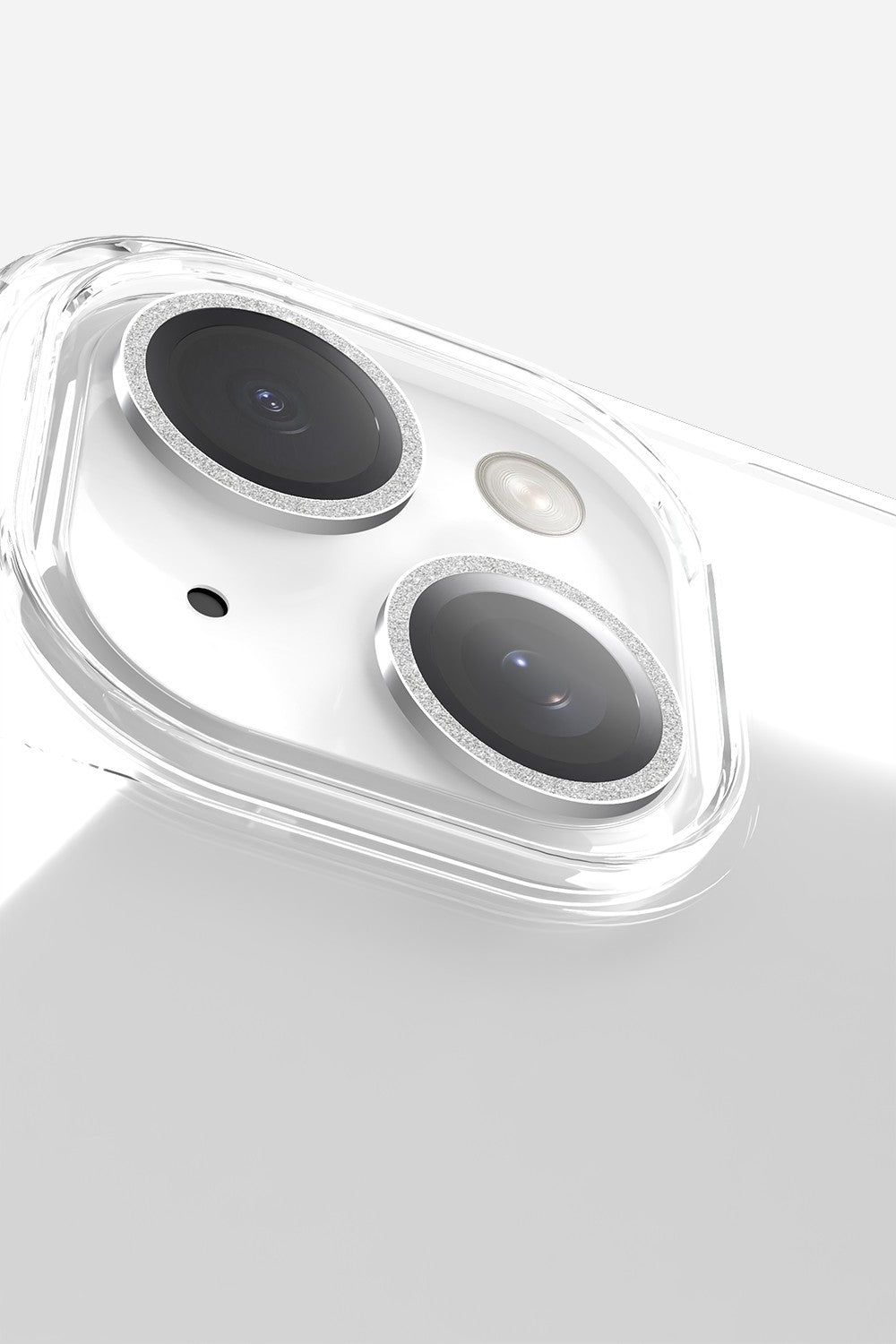 Silver Glitter Camera