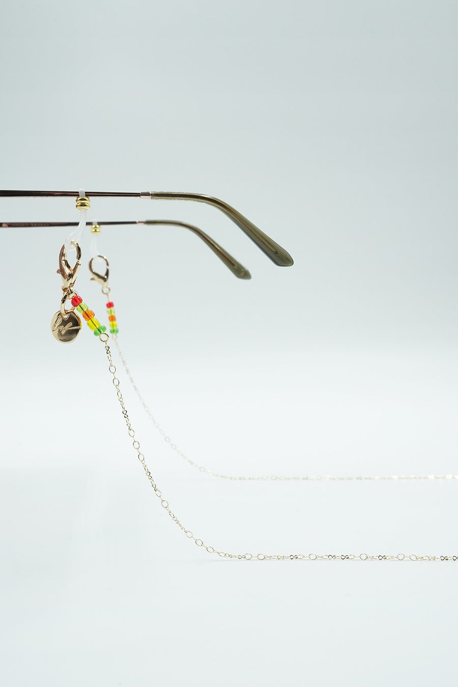 Bijoux Chaine De Lunettes Lior Rouge 72 cm - 2